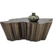 Lynx 47.25 X 33.75 inch Antique Bronze Coffee Table
